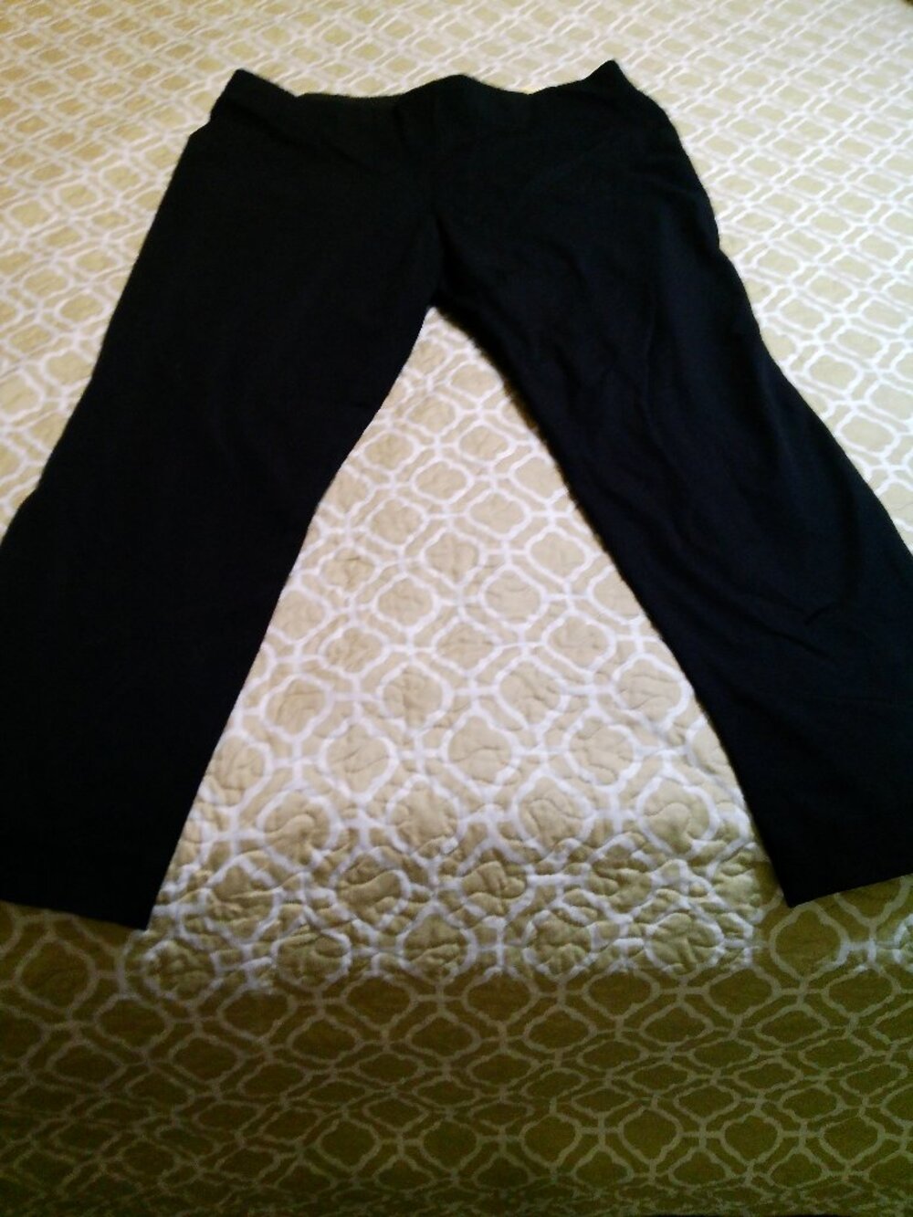 A NEW DAY BLACK PANTS SIZE ZIP 16 NWT